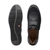 Clarks Un Abode Strap Wider Fit-Black Leather